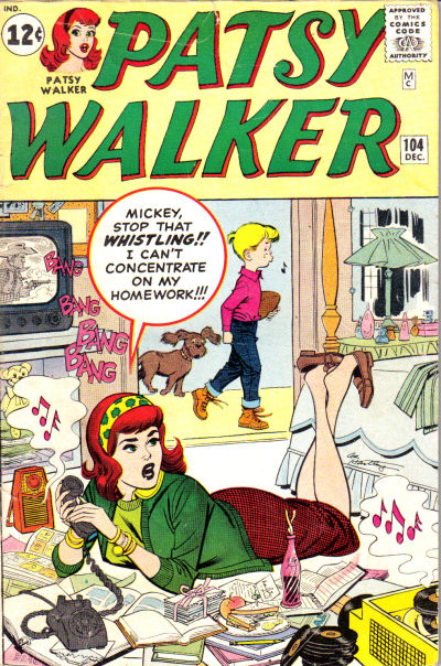 Cover for Patsy Walker (Marvel, 1945 series) #104