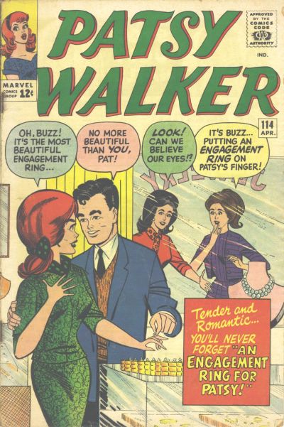 Cover for Patsy Walker (Marvel, 1945 series) #114
