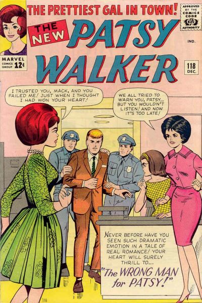 Cover for Patsy Walker (Marvel, 1945 series) #118