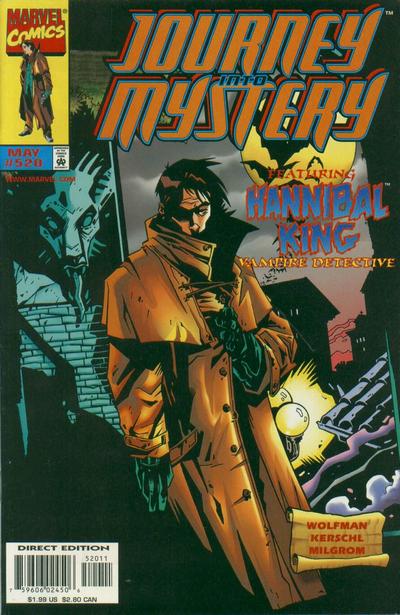 Cover for Journey into Mystery (Marvel, 1996 series) #520 [Direct Edition]