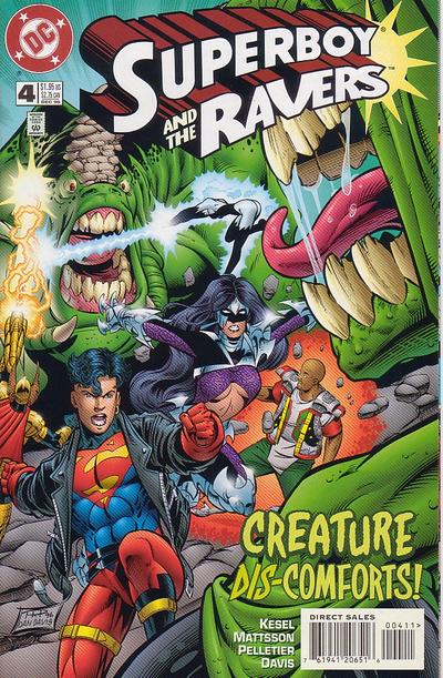 Cover for Superboy and the Ravers (DC, 1996 series) #4
