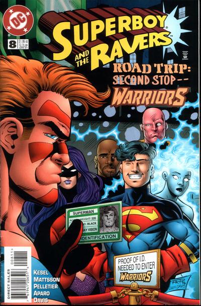 Cover for Superboy and the Ravers (DC, 1996 series) #8