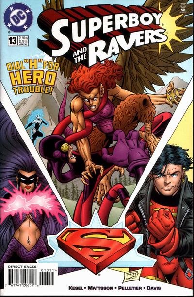 Cover for Superboy and the Ravers (DC, 1996 series) #13
