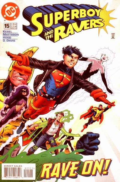 Cover for Superboy and the Ravers (DC, 1996 series) #15