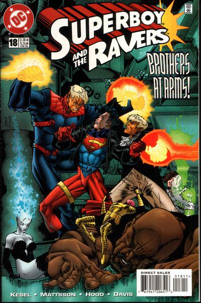 Cover for Superboy and the Ravers (DC, 1996 series) #18