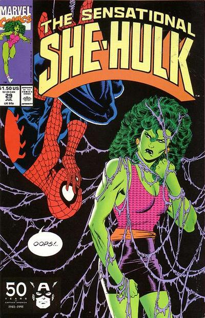 Cover for The Sensational She-Hulk (Marvel, 1989 series) #29