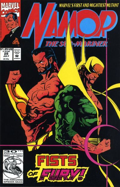 Cover for Namor, the Sub-Mariner (Marvel, 1990 series) #28