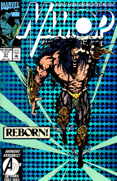 Cover for Namor, the Sub-Mariner (Marvel, 1990 series) #37