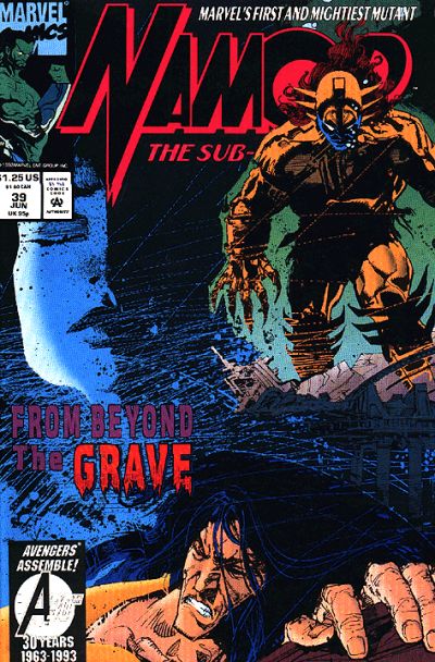 Cover for Namor, the Sub-Mariner (Marvel, 1990 series) #39