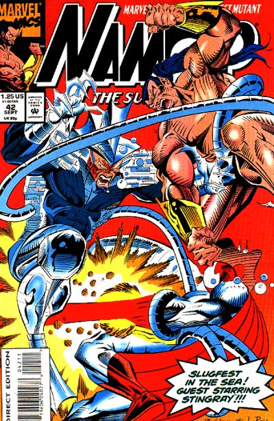 Cover for Namor, the Sub-Mariner (Marvel, 1990 series) #42