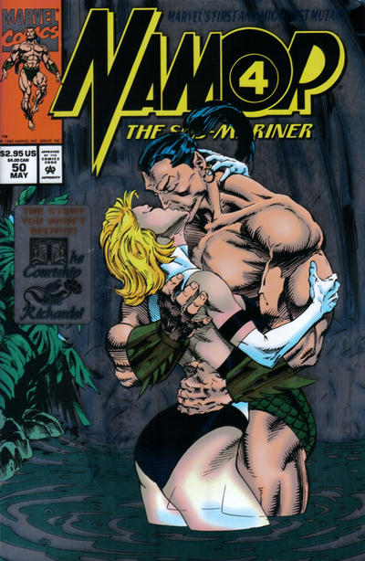 Cover for Namor, the Sub-Mariner (Marvel, 1990 series) #50