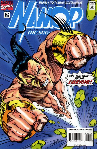 Cover for Namor, the Sub-Mariner (Marvel, 1990 series) #57