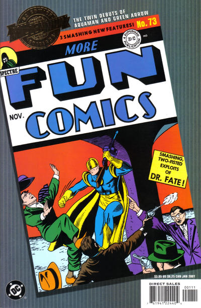 Cover for Millennium Edition: More Fun Comics 73 (DC, 2001 series) [Direct Sales]