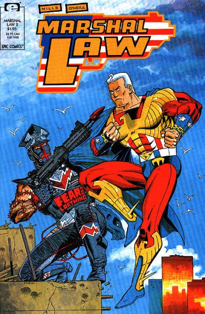 Cover for Marshal Law (Marvel, 1987 series) #2