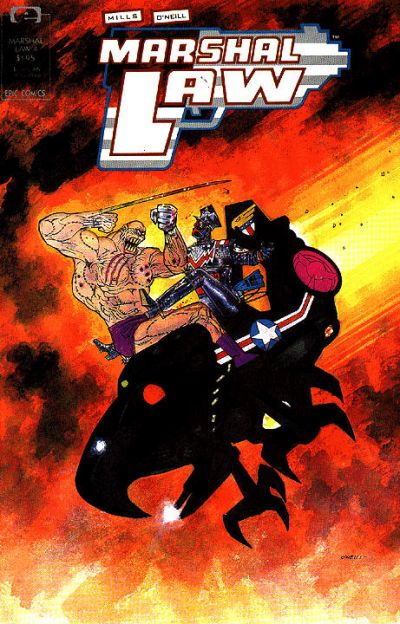Cover for Marshal Law (Marvel, 1987 series) #4