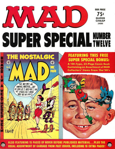 Cover for Mad Special [Mad Super Special] (EC, 1970 series) #12