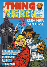 Cover Thumbnail for The Thing Is Big Ben Summer Special (Marvel UK, 1984 series) 