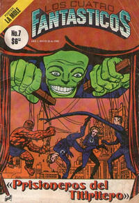 Cover Thumbnail for Los Cuatro Fantásticos (Novedades, 1980 series) #7