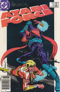 Cover for Atari Force (DC, 1984 series) #6 [Newsstand]