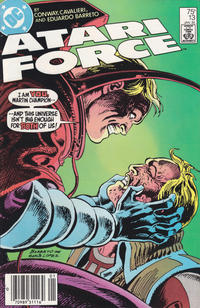 Cover for Atari Force (DC, 1984 series) #13 [Newsstand]