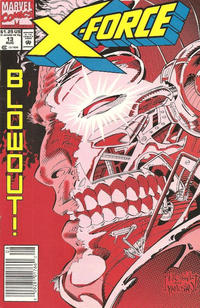 Cover Thumbnail for X-Force (Marvel, 1991 series) #13 [Newsstand]