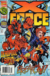 Cover for X-Force (Marvel, 1991 series) #47 [Newsstand]