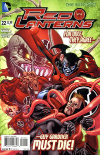 Cover Thumbnail for Red Lanterns (DC, 2011 series) #22 [Direct Sales]