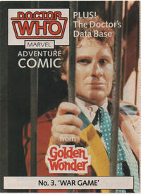Cover Thumbnail for Doctor Who Marvel Adventure Comic (Marvel UK, 1986 series) #3 - War Game