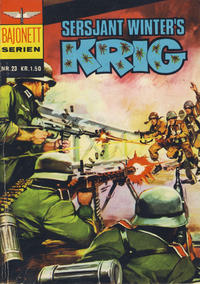 Cover Thumbnail for Bajonett serien (Illustrerte Klassikere / Williams Forlag, 1967 series) #23