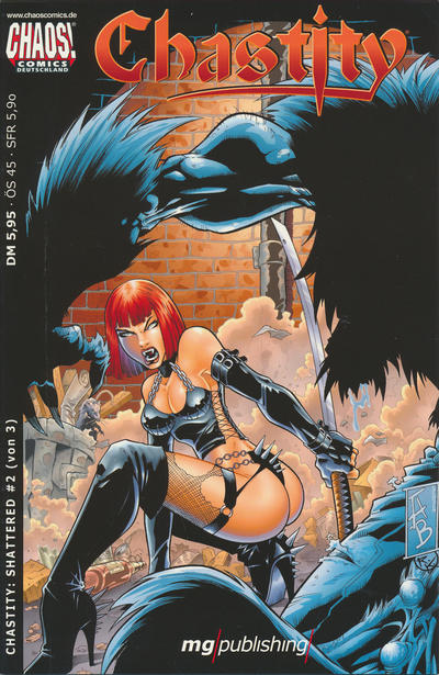 Cover for Chastity: Shattered (mg publishing, 2001 series) #2