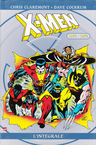 Cover for X-Men : l'intégrale (Panini France, 2002 series) #1975-1976