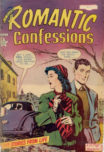 Cover for Romantic Confessions (Export Publishing, 1950 ? series) #2