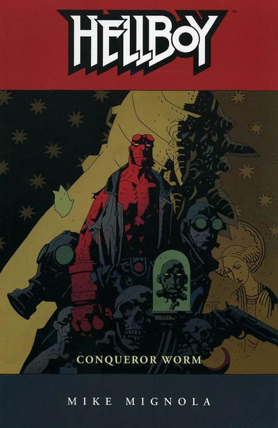 Cover for Hellboy (Dark Horse, 1994 series) #5 - Conqueror Worm [2nd edition 2nd and later printings]