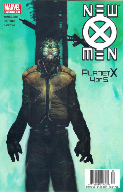 Cover for New X-Men (Marvel, 2001 series) #149 [Newsstand]