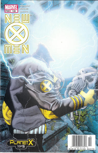 Cover for New X-Men (Marvel, 2001 series) #146 [Newsstand]