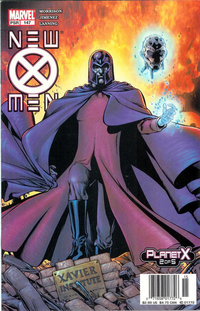 Cover for New X-Men (Marvel, 2001 series) #147 [Newsstand]