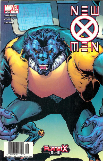 Cover for New X-Men (Marvel, 2001 series) #148 [Newsstand]
