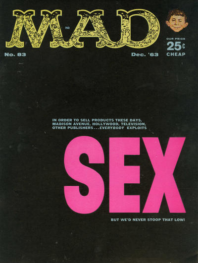 Cover for Mad (EC, 1952 series) #83 [25¢]