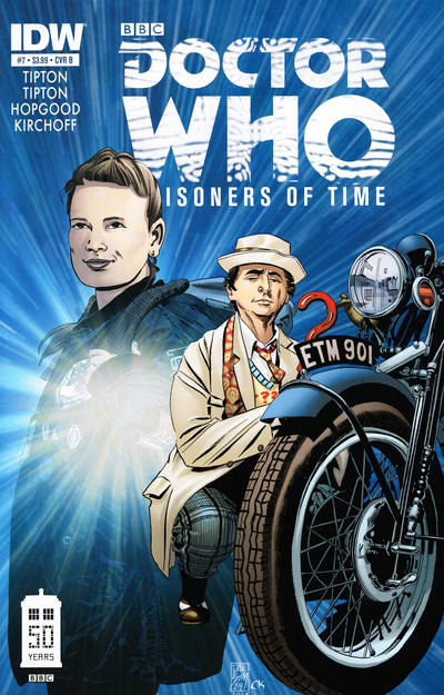 Cover for Doctor Who: Prisoners of Time (IDW, 2013 series) #7 [Cover B - Dave Sim]