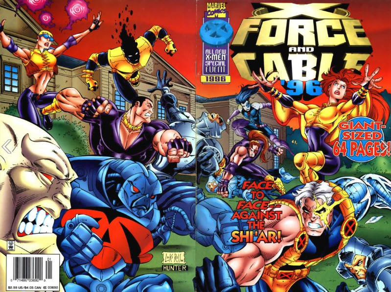 Cover for Cable / X-Force '96 (Marvel, 1996 series) [Newsstand]
