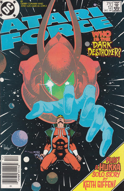 Cover for Atari Force (DC, 1984 series) #12 [Newsstand]