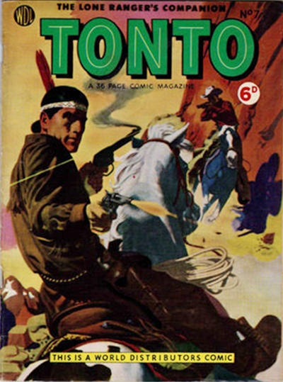 Cover for Tonto (World Distributors, 1953 series) #7