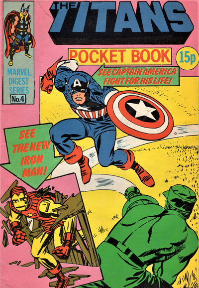 Cover for Titan Pocket Book (Marvel UK, 1980 series) #4