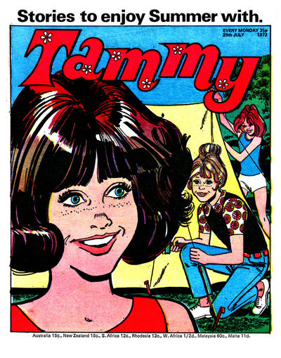Cover for Tammy (IPC, 1971 series) #29 July 1972