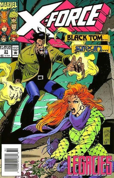 Cover for X-Force (Marvel, 1991 series) #31 [Newsstand]