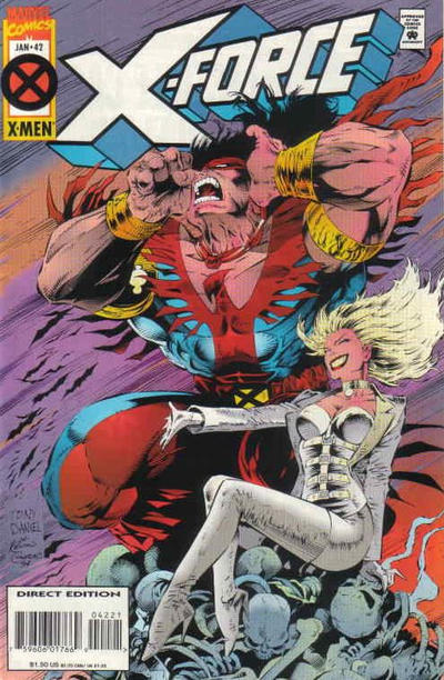 Cover for X-Force (Marvel, 1991 series) #42 [Regular Edition]
