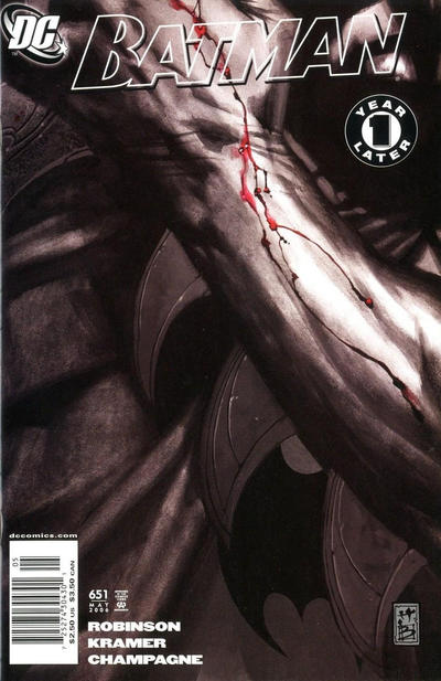 Cover for Batman (DC, 1940 series) #651 [Newsstand]