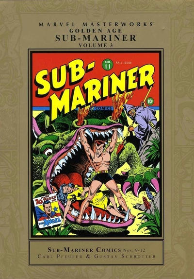 Cover for Marvel Masterworks: Golden Age Sub-Mariner (Marvel, 2005 series) #3 [Regular Edition]