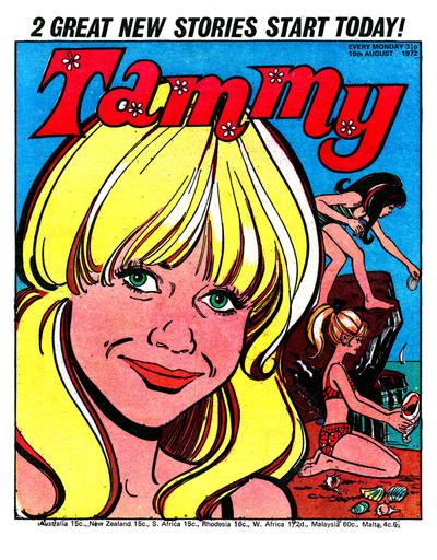 Cover for Tammy (IPC, 1971 series) #19 August 1972