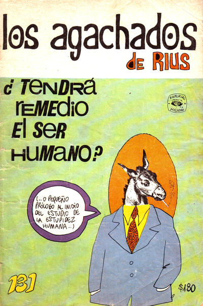 Cover for Los Agachados de Rius (Editorial Posada, 1968 series) #131